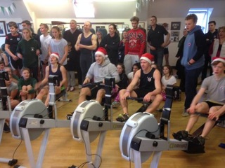 The winners of the scratch ergo regatta ergcomp