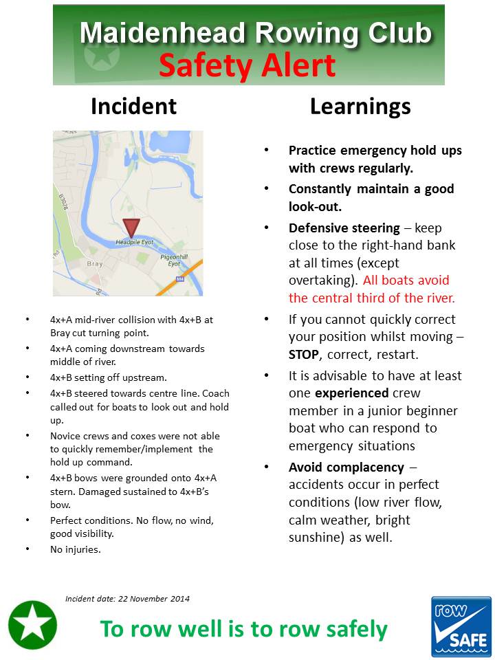 MRC Safety Alerts November14